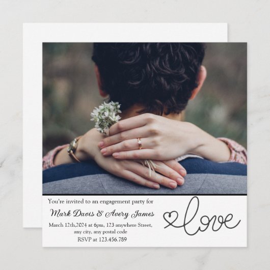 Het Ultimate Love Verloving (Voorkant / Achterkant)