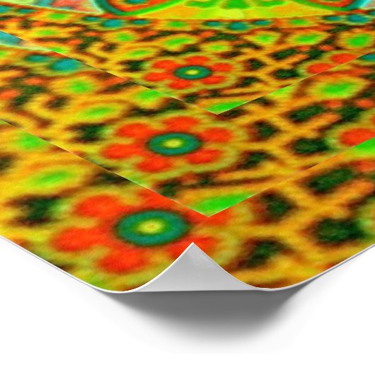 Het Ultimate Mandala Poster, klein Poster (Hoek)