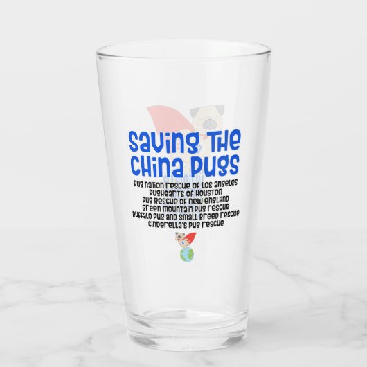 Het Ultimate Rescue Squad Pint Glas (Achterkant)