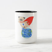 Het Ultimate Rescue Squad Tweekleurige Koffiemok (Center)