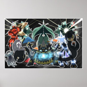 Het Ultra Beasts Squad Poster