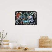 Het Ultra Beasts Squad Poster (Keuken)