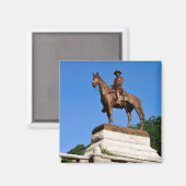 Het Ulysses S. Grant-standbeeld op de subsidie Magneet (Voorkant / Achterkant)