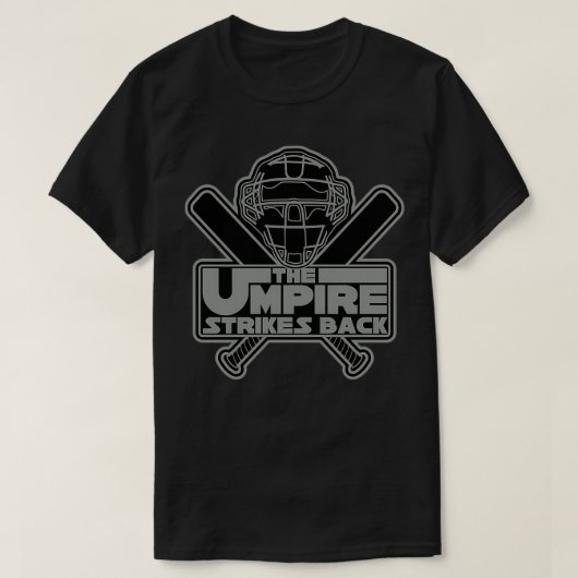 Het Umpire slaat terug T-shirt (Design voorkant)