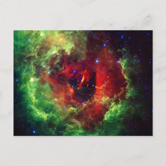 Het Unicorns Roos Rosette Nebula Briefkaart (Voorkant)