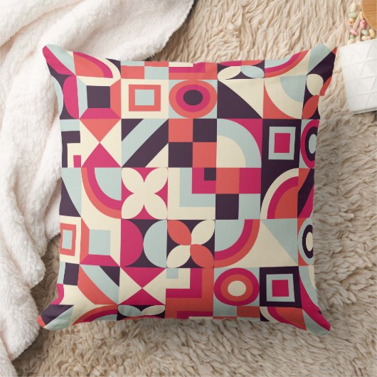 Het unieke abstracte vormpatroonontwerp. kussen (Deken)