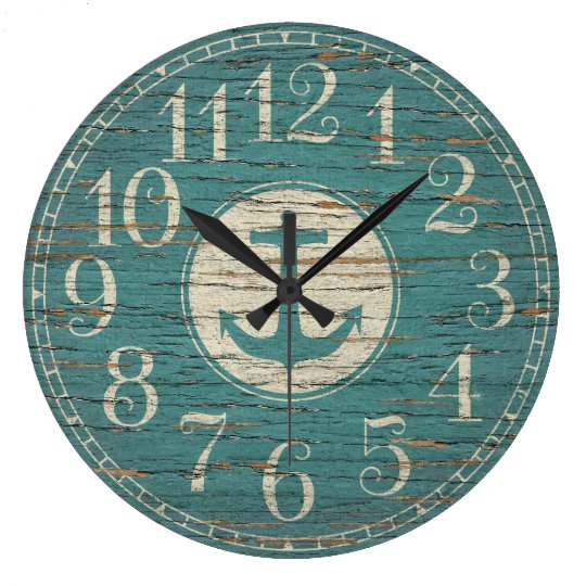 Het unieke Decoratieve Zeevaart Vintage Hout van Grote Klok