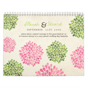 Het unieke Huwelijk Gepersonaliseerde Boek van de Kalender