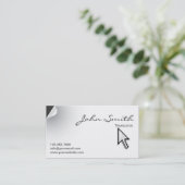 Het unieke Visitekaartje van de Vertaler van de (Staand voorkant)