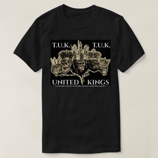 het United Kings Atlanta ,ga T-Shirt (Design voorkant)