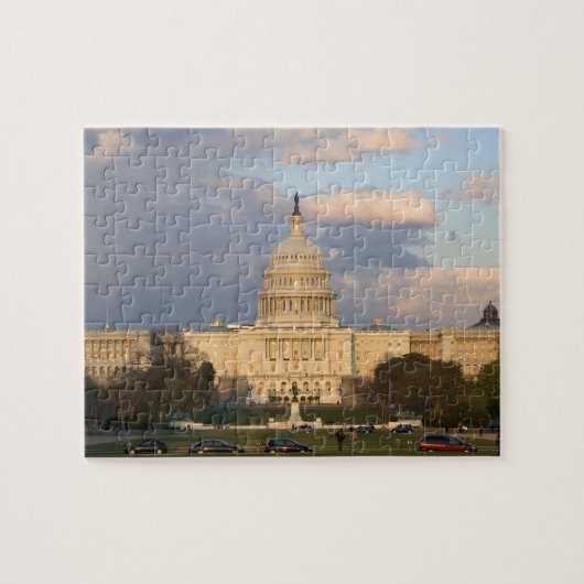 Het United States Capitol Building in Legpuzzel (Horizontaal)