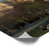 Het United States Capitol Building in Poster (Hoek)