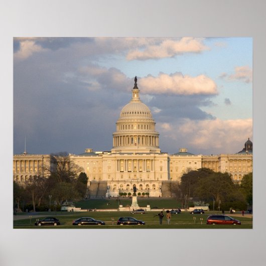 Het United States Capitol Building in Poster (Voorkant)