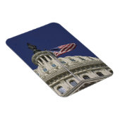 Het United States Capitol, Washington, DC Magneet (Rechterzijde)