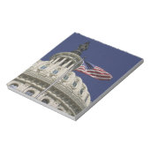 Het United States Capitol, Washington, DC Notitieblok (Linkerzijde)