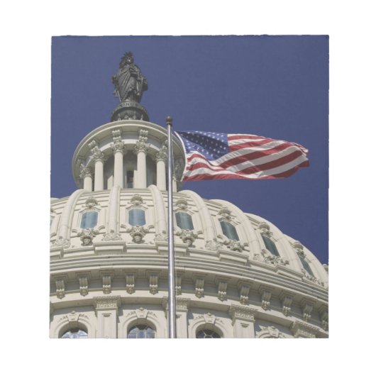 Het United States Capitol, Washington, DC Notitieblok (Voorkant)