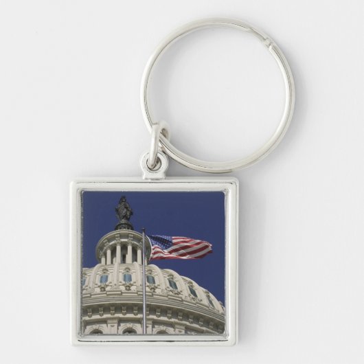 Het United States Capitol, Washington, DC Sleutelhanger (Voorkant)
