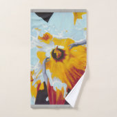 "Het universum als een Daffodil"-handdoekset Bad Handdoek (Handdoek)