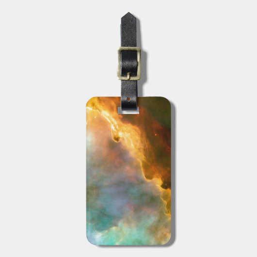 Het universum bagagelabel (Voorkant verticaal)
