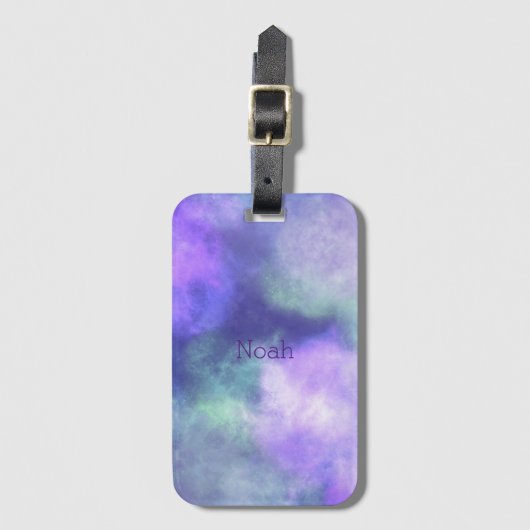 Het universum bagagelabel (Voorkant (verticaal))