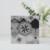 Het universum bedankkaart (Staand voorkant)