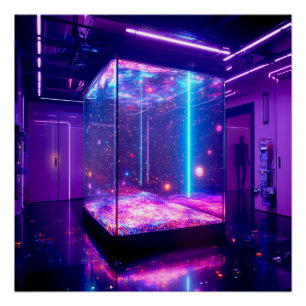 Het universum bevat perfect poster