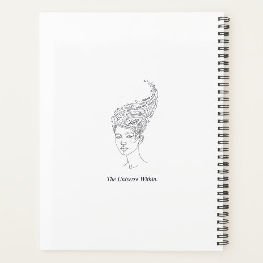 Het Universum Binnen Minimalistische Planner - Hem (Achterkant)