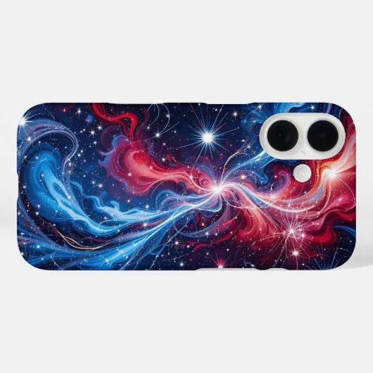 het universum Case-Mate iPhone case (Achterkant (horizontaal))