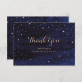 Het universum / Dank je Bedankkaart (Voorkant / Achterkant)