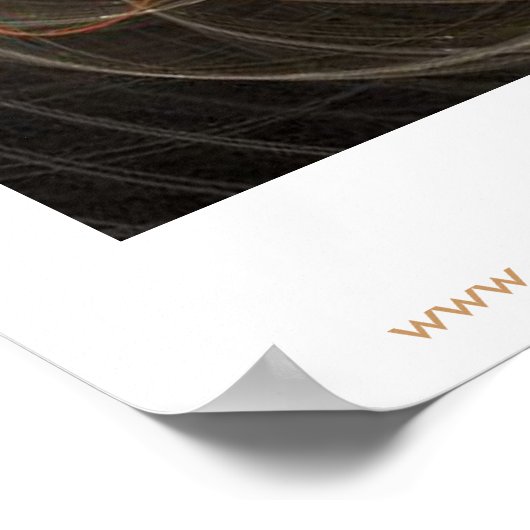 Het universum denkt door jou poster (Hoek)