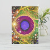 Het Universum Feestdagenkaart (Staand voorkant)