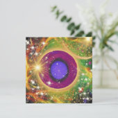 Het Universum Feestdagenkaart (Staand voorkant)