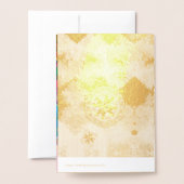 het universum folie kaarten (Met envelop)