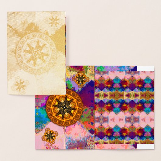 het universum folie kaarten (Display)