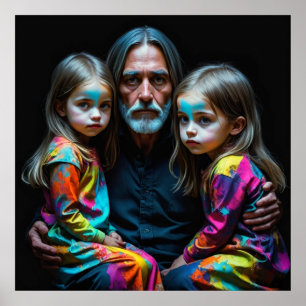 Het universum houdt ze dicht bij elkaar poster