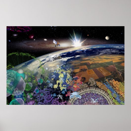 Het universum in een oogopslag poster (Voorkant)