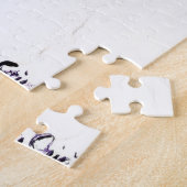 Het universum in haar hoofd legpuzzel (Zijkant)