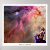 Het universum in zijn dromen poster (Voorkant)