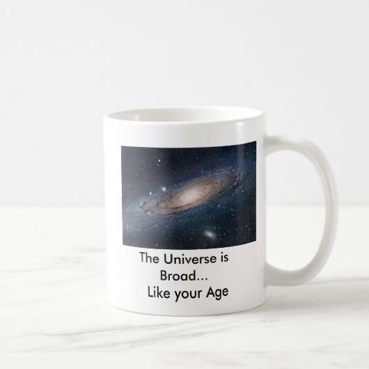 Het universum is Broad... Koffiemok (Rechts)