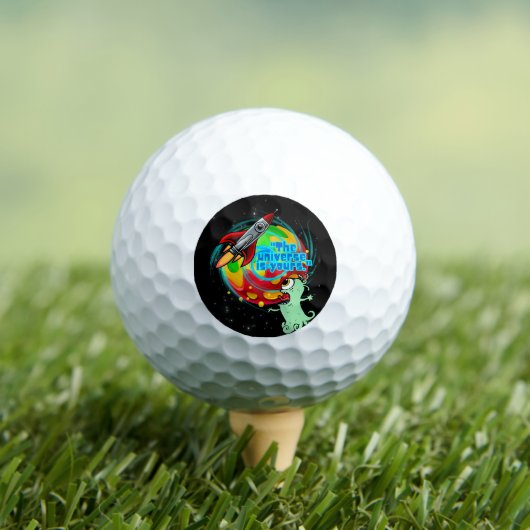 HET UNIVERSUM IS VAN JOU GOLFBALLEN (Insitu Shirt)