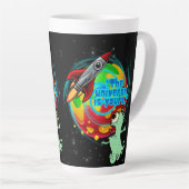 HET UNIVERSUM IS VAN JOU LATTE MOK (Rechterhoek)