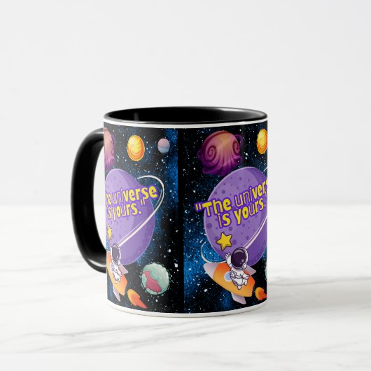 HET UNIVERSUM IS VAN JOU MOK (Voorkant links)