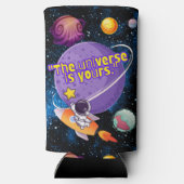 HET UNIVERSUM IS VAN JOU SELTZER BLIKJESKOELER (Achterkant)