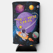 HET UNIVERSUM IS VAN JOU SELTZER BLIKJESKOELER (Voorkant)