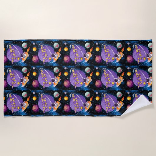 HET UNIVERSUM IS VAN JOU STRANDLAKEN (Voorkant)