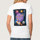 HET UNIVERSUM IS VAN JOU T-SHIRT (Achterkant)