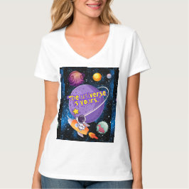 HET UNIVERSUM IS VAN JOU T-SHIRT