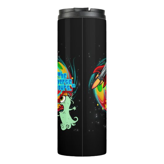 HET UNIVERSUM IS VAN JOU THERMOSBEKER (Achterkant)