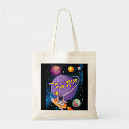 HET UNIVERSUM IS VAN JOU TOTE BAG