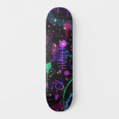 Het universum is wijd persoonlijk skateboard (Voorkant)